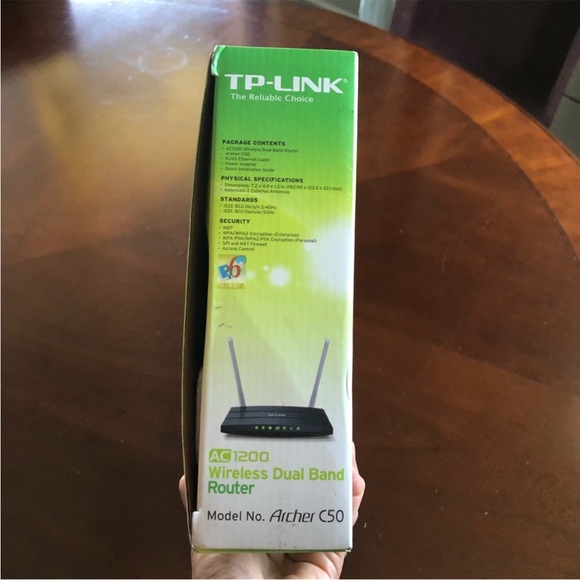 TP-LINK Archer C50 AC1200 Wireless Dual Band Router - Picture 2 of 10